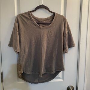 Women's Sage Green/Gray Athleta Top
